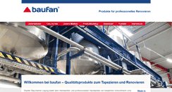 Desktop Screenshot of baufan.de